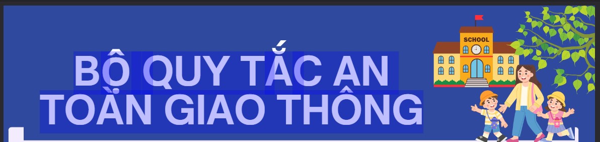 BỘ QUY TẮC AN TOÀN GIAO THÔNG