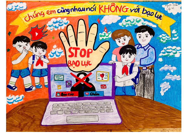 TRƯỜNG TIỂU HỌC ĐÔNG KẾT TỔ CHỨC THI VẼ TRANH CẤP TRƯỜNG HƯỞNG ỨNG CUỘC THI “SÁNG KIẾN BẢO ĐẢM TRẬT TỰ TRƯỜNG HỌC VỀ PHÒNG, CHỐNG BẠO LỰC HỌC ĐƯỜNG” LẦN THỨ III TỈNH HƯNG YÊN NĂM 2026